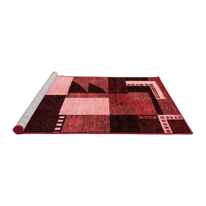 Modern Red Washable Rugs