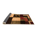 Sideview of Oriental Orange Modern Rug, abs4243org