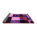 Sideview of Oriental Pink Modern Rug, abs4243pnk