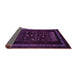 Sideview of Oriental Purple Modern Rug, abs4244pur