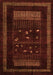 Oriental Orange Modern Rug, abs4244org