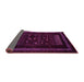 Sideview of Oriental Pink Modern Rug, abs4244pnk