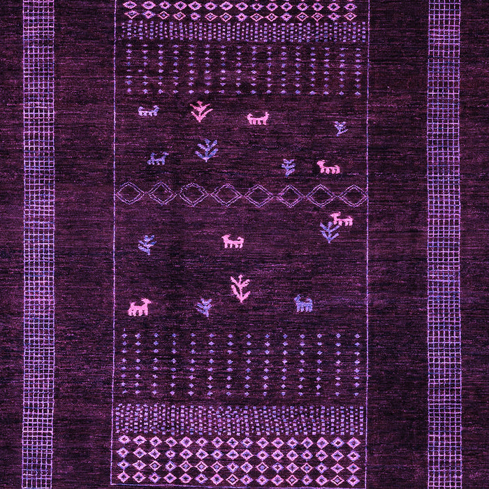 Oriental Purple Modern Rug, abs4244pur