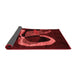 Oriental Red Modern Area Rugs