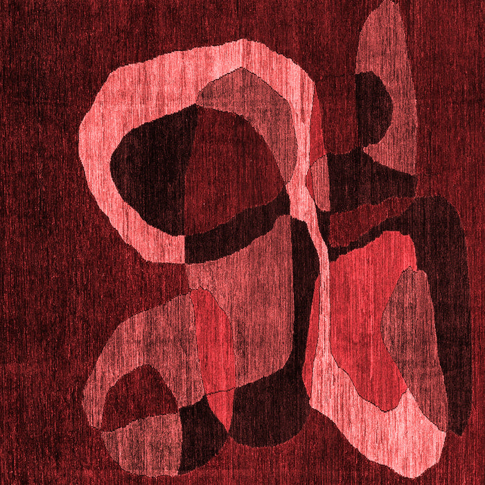 Oriental Red Modern Rug, abs4245red