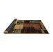 Sideview of Oriental Brown Modern Rug, abs4246brn