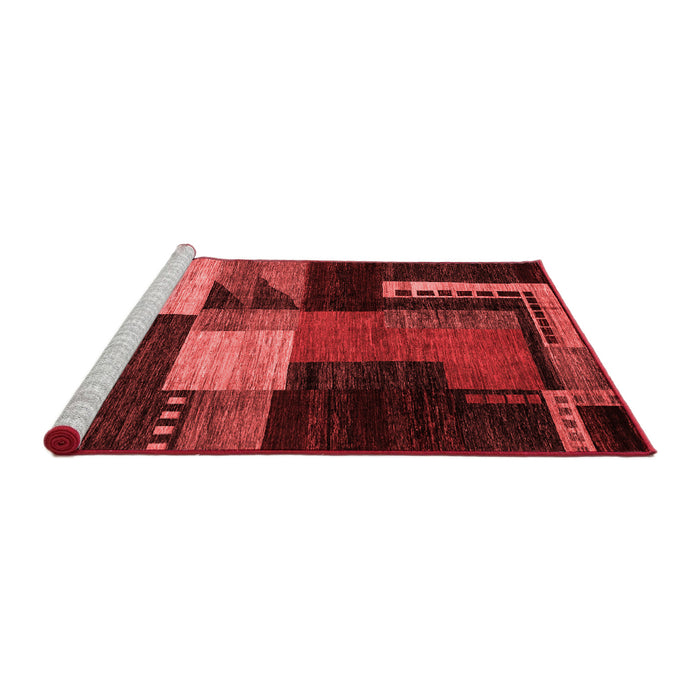 Modern Red Washable Rugs