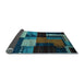 Sideview of Oriental Light Blue Modern Rug, abs4246lblu