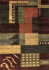 Oriental Brown Modern Rug, abs4246brn