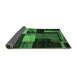 Sideview of Oriental Emerald Green Modern Rug, abs4246emgrn