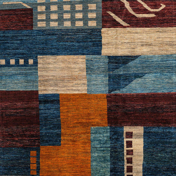 Abstract Red Oriental Rug, abs4246