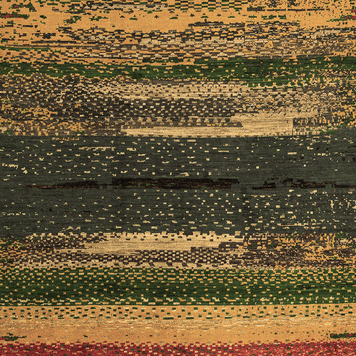 Machine Washable Oriental Brown Modern Rug, wshabs4247brn