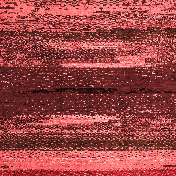 Machine Washable Oriental Red Modern Rug, wshabs4247red