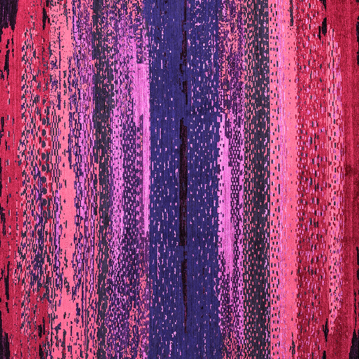 Square Oriental Pink Modern Rug, abs4247pnk