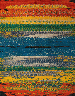 Abstract Red Oriental Rug, abs4247