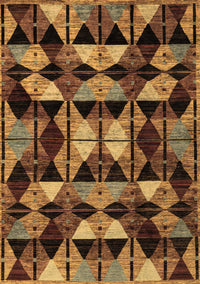 Oriental Brown Modern Rug, abs4248brn