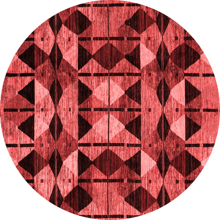 Machine Washable Oriental Red Modern Rug, wshabs4248red