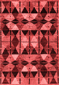 Oriental Red Modern Rug, abs4248red