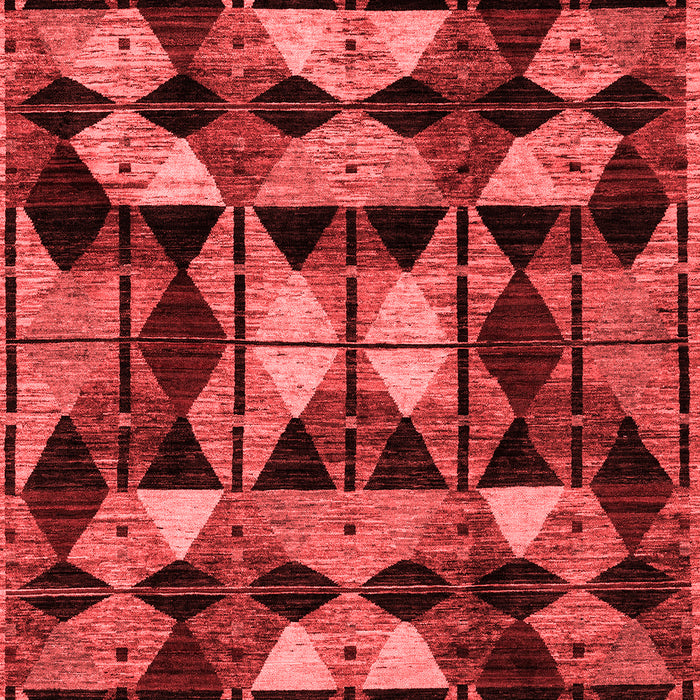 Oriental Red Modern Area Rugs