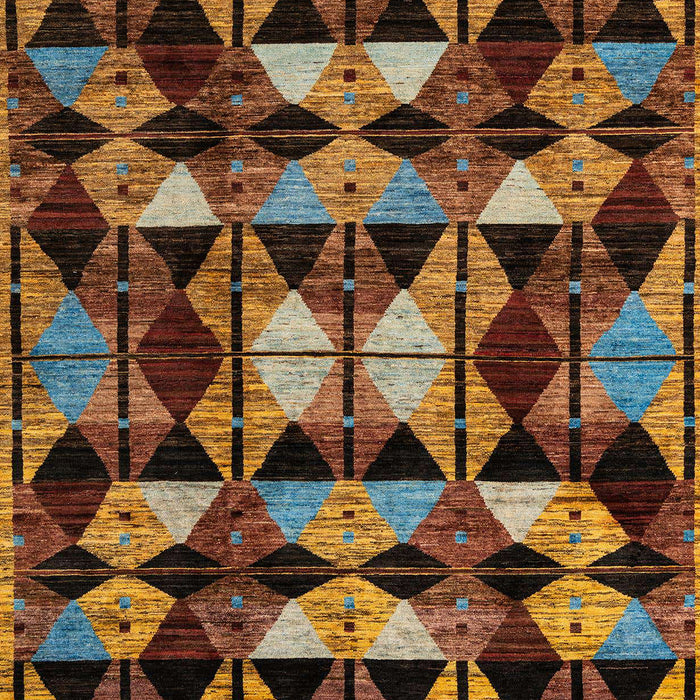 Abstract Red Oriental Rug, abs4248