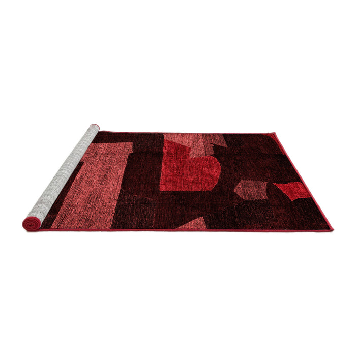 Modern Red Washable Rugs
