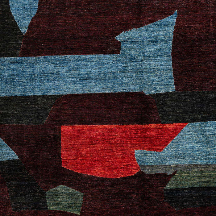 Abstract Red Oriental Rug, abs4249