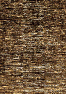 Abstract Brown Modern Rug, abs424brn