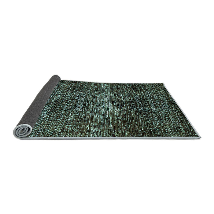 Sideview of Abstract Light Blue Modern Rug, abs424lblu