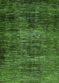 Abstract Green Modern Rug, abs424grn