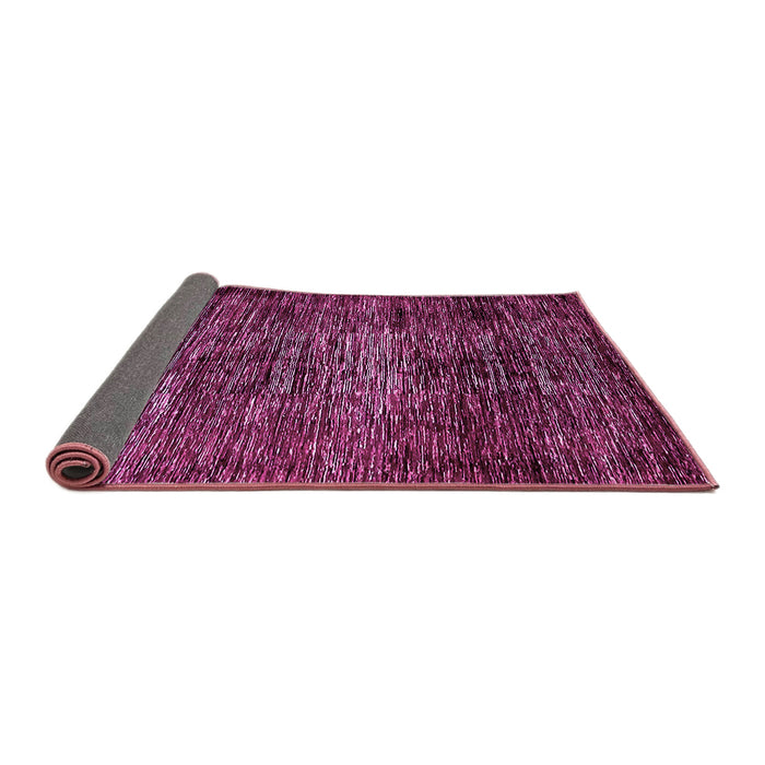 Sideview of Abstract Pink Modern Rug, abs424pnk