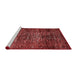 Modern Red Washable Rugs