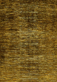 Abstract Yellow Modern Rug, abs424yw