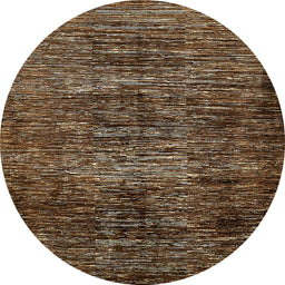 Round Abstract Red Modern Rug, abs424