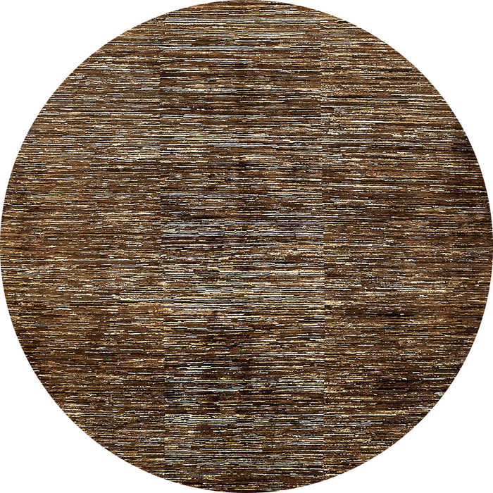 Round Abstract Red Modern Rug, abs424