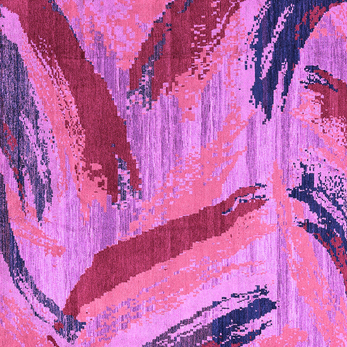 Square Oriental Purple Modern Rug, abs4250pur