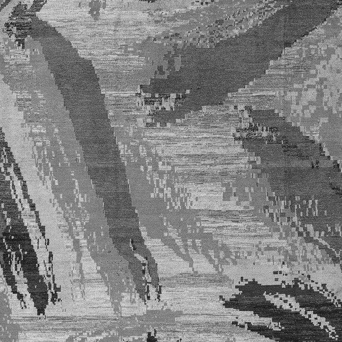 Machine Washable Oriental Gray Modern Rug, wshabs4250gry