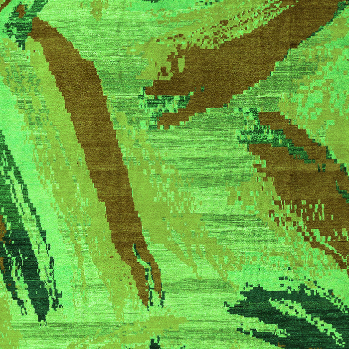 Oriental Green Modern Rug, abs4250grn