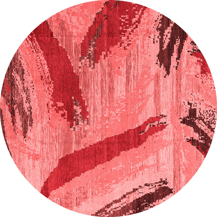 Machine Washable Oriental Red Modern Rug, wshabs4250red