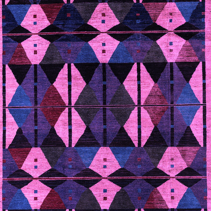 Machine Washable Oriental Purple Modern Area Rugs, wshabs4251pur