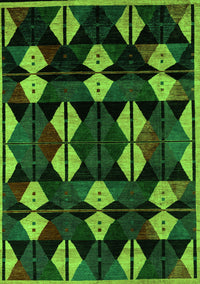 Oriental Green Modern Rug, abs4251grn