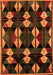 Oriental Orange Modern Rug, abs4251org