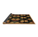 Sideview of Oriental Brown Modern Rug, abs4251brn