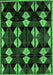 Oriental Emerald Green Modern Rug, abs4251emgrn