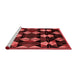 Modern Red Washable Rugs