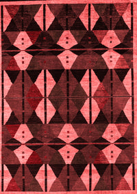 Oriental Red Modern Rug, abs4251red