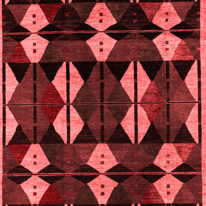 Oriental Red Modern Area Rugs