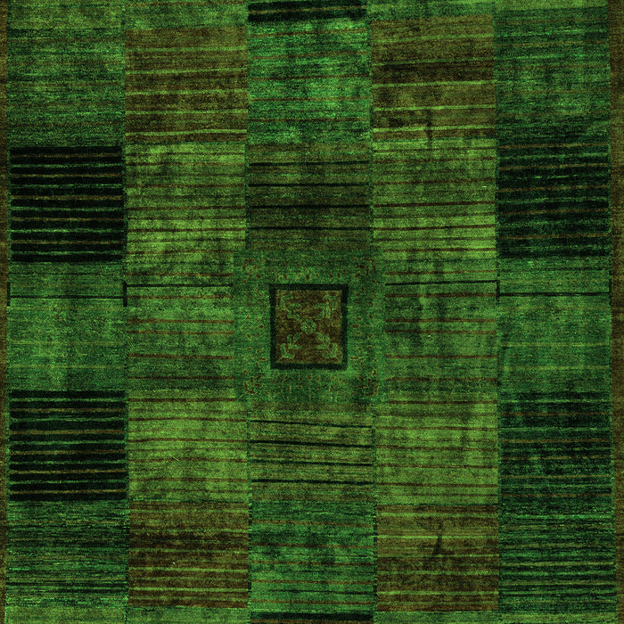 Oriental Green Modern Rug, abs4252grn