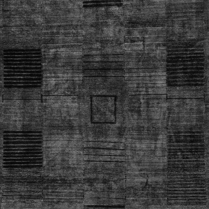 Machine Washable Oriental Gray Modern Rug, wshabs4252gry