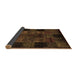 Sideview of Oriental Brown Modern Rug, abs4252brn