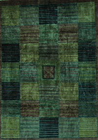 Oriental Turquoise Modern Rug, abs4252turq